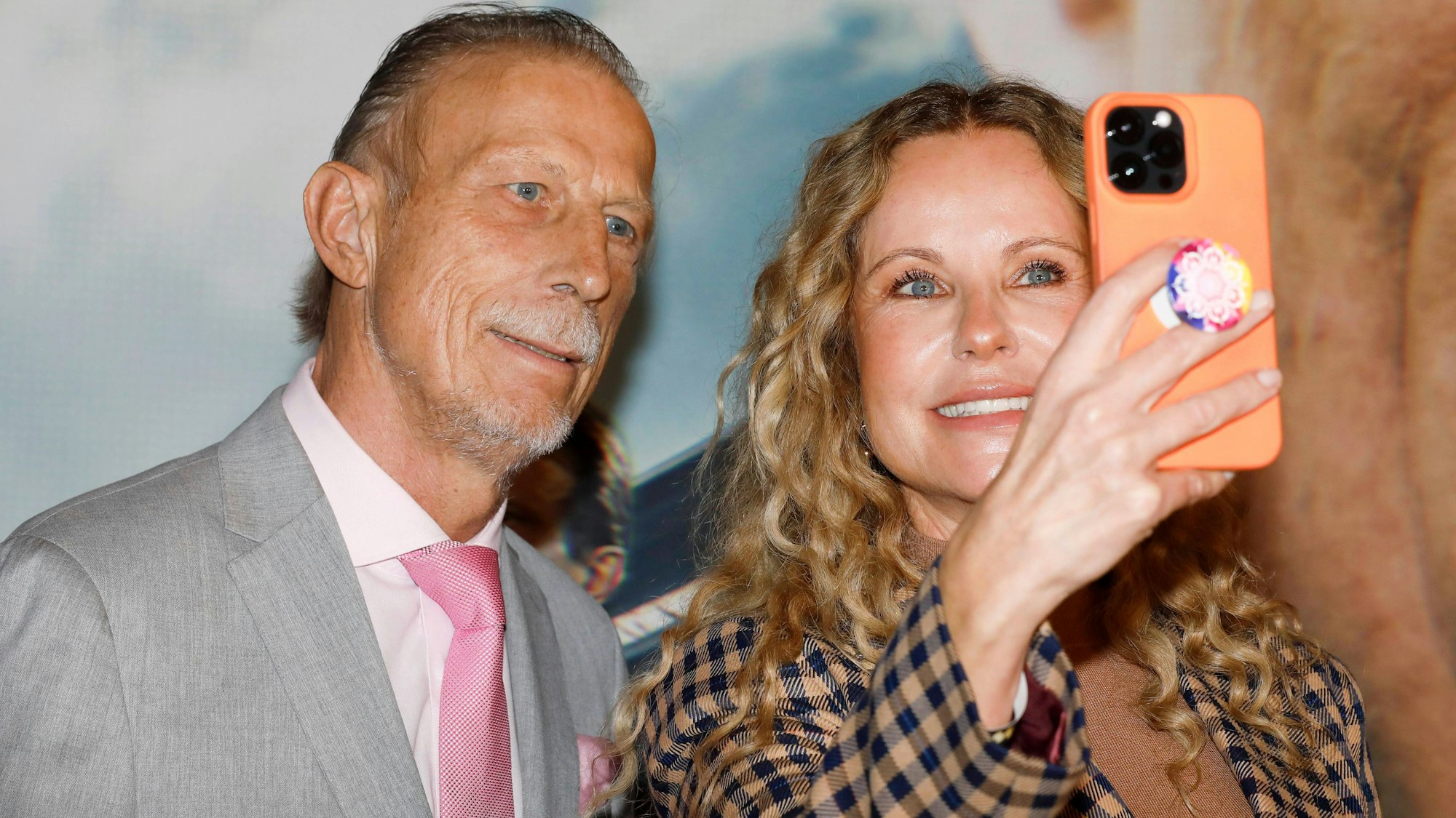Christoph Daum und Katja Burkard bei der Premiere des Sky-Dokumentarfilms Daum.