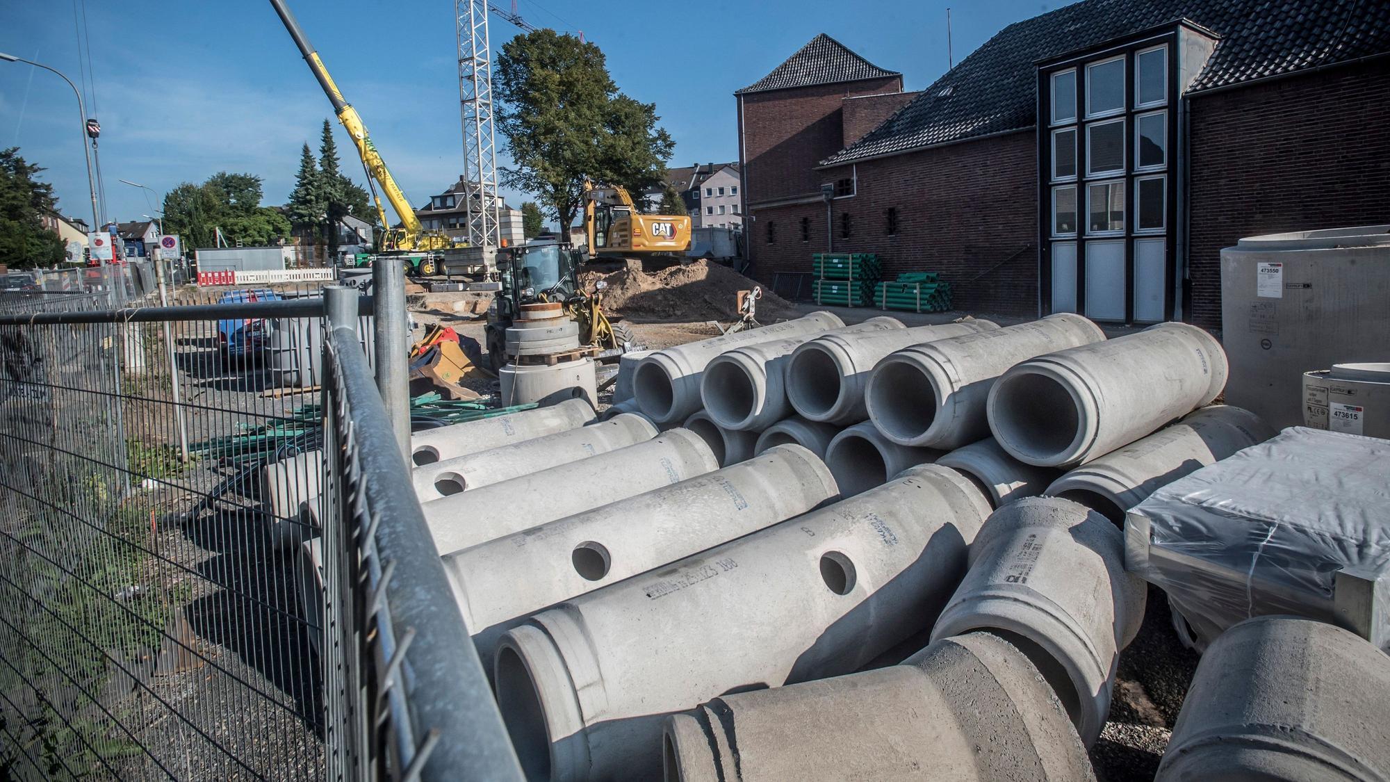 Eine Baustelle