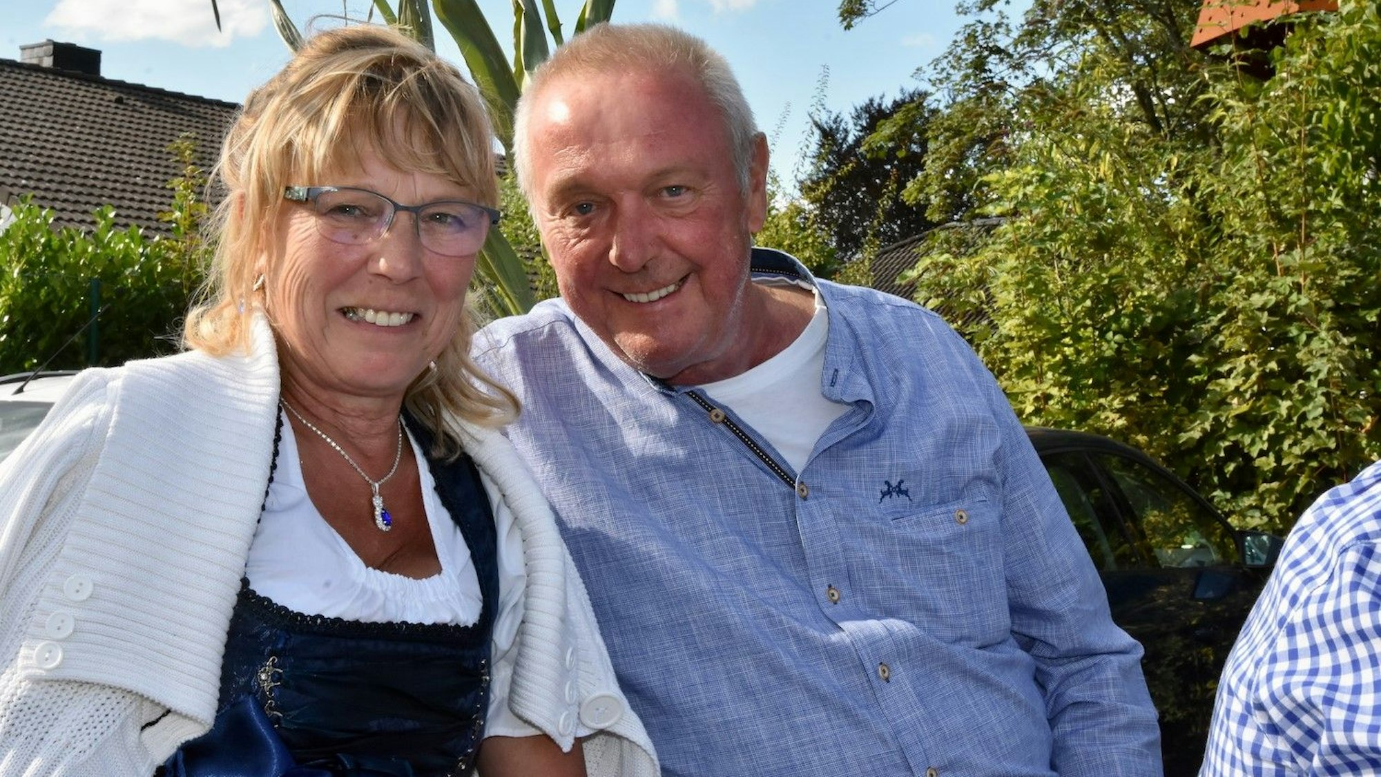 Martina und Herbert Siebert, die Eltern des aktuellen Erntevaters, bekleideten vor 25 Jahren das Traditionsamt.