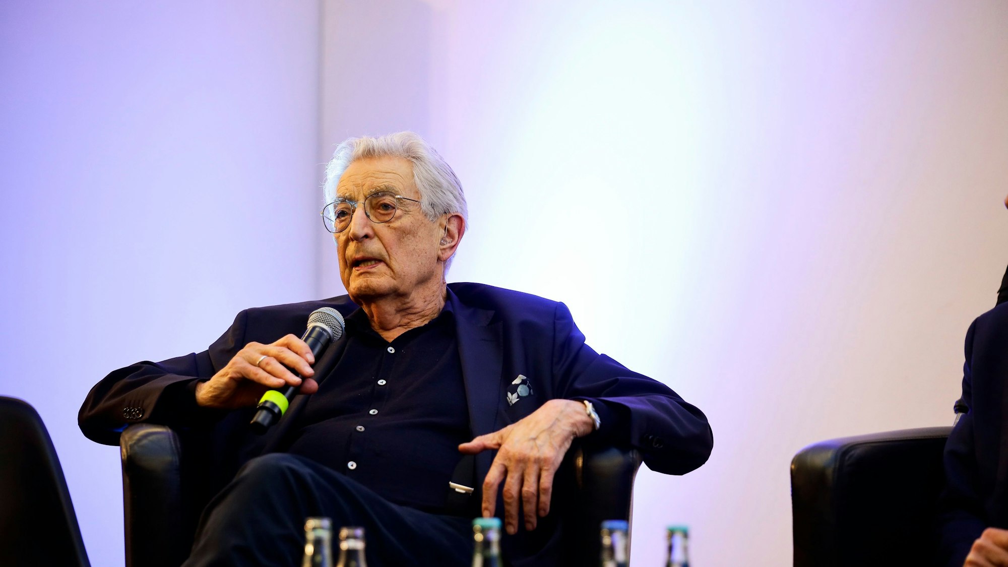 Gerhart Baum bei einer Veranstaltung zur Feier des Grundgesetzes im Mai 2024