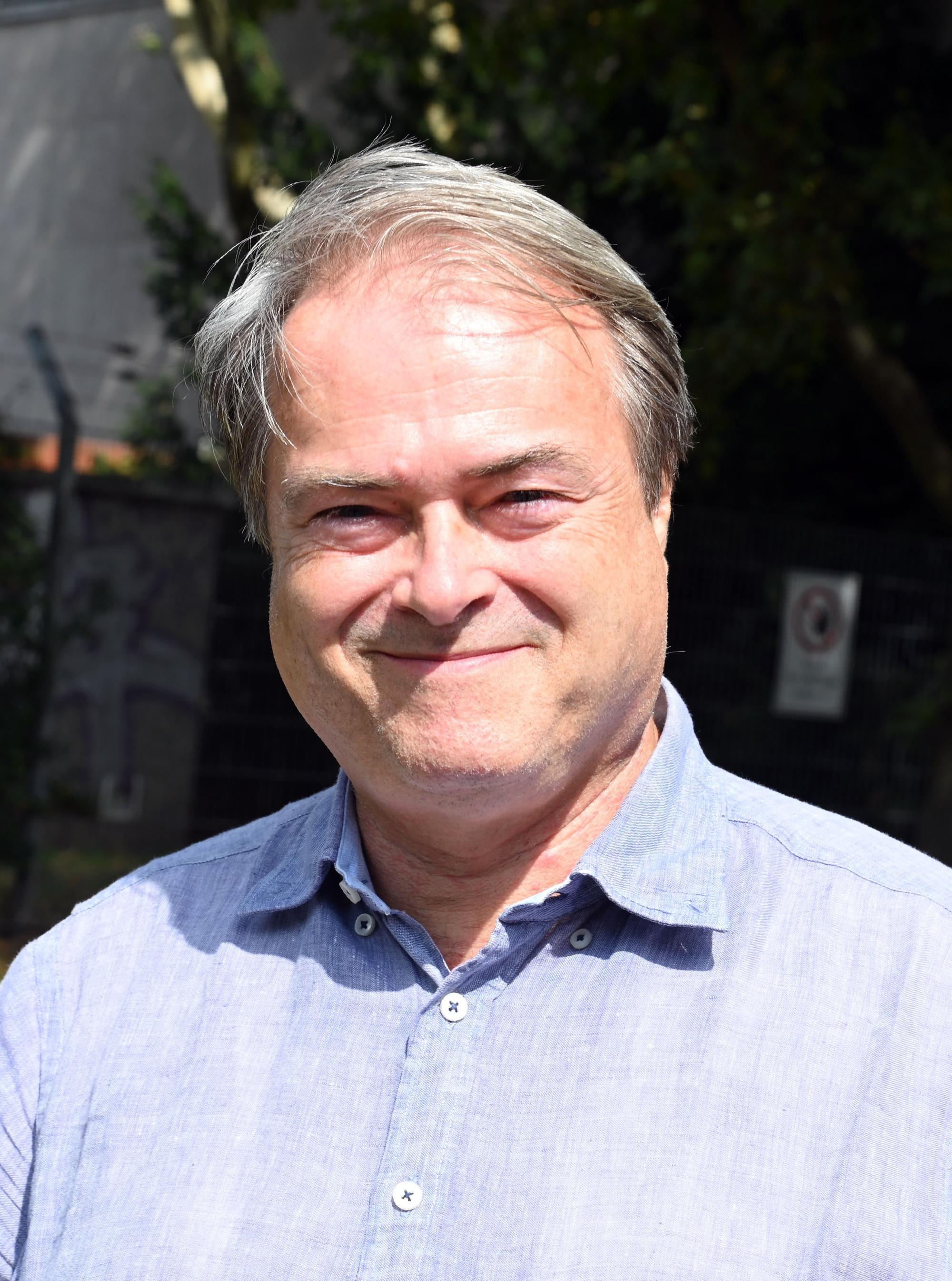 26.08.2024 Köln. Klima Umfrage zum Thema Klimawandel. Jürgen Hammerstedt.