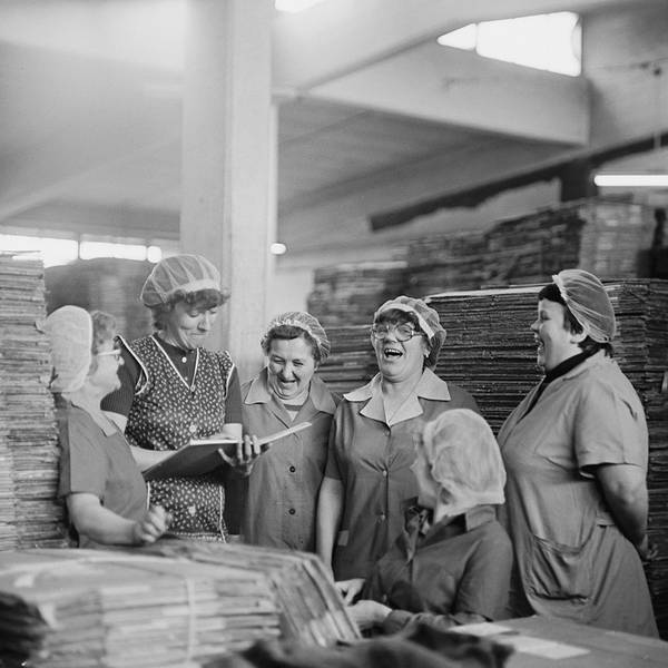 In der DDR ging die Mehrheit der Frauen arbeiten.