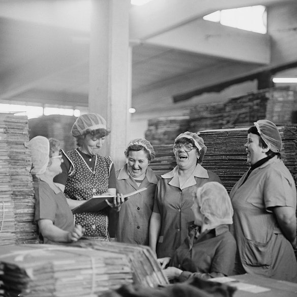 In der DDR ging die Mehrheit der Frauen arbeiten.