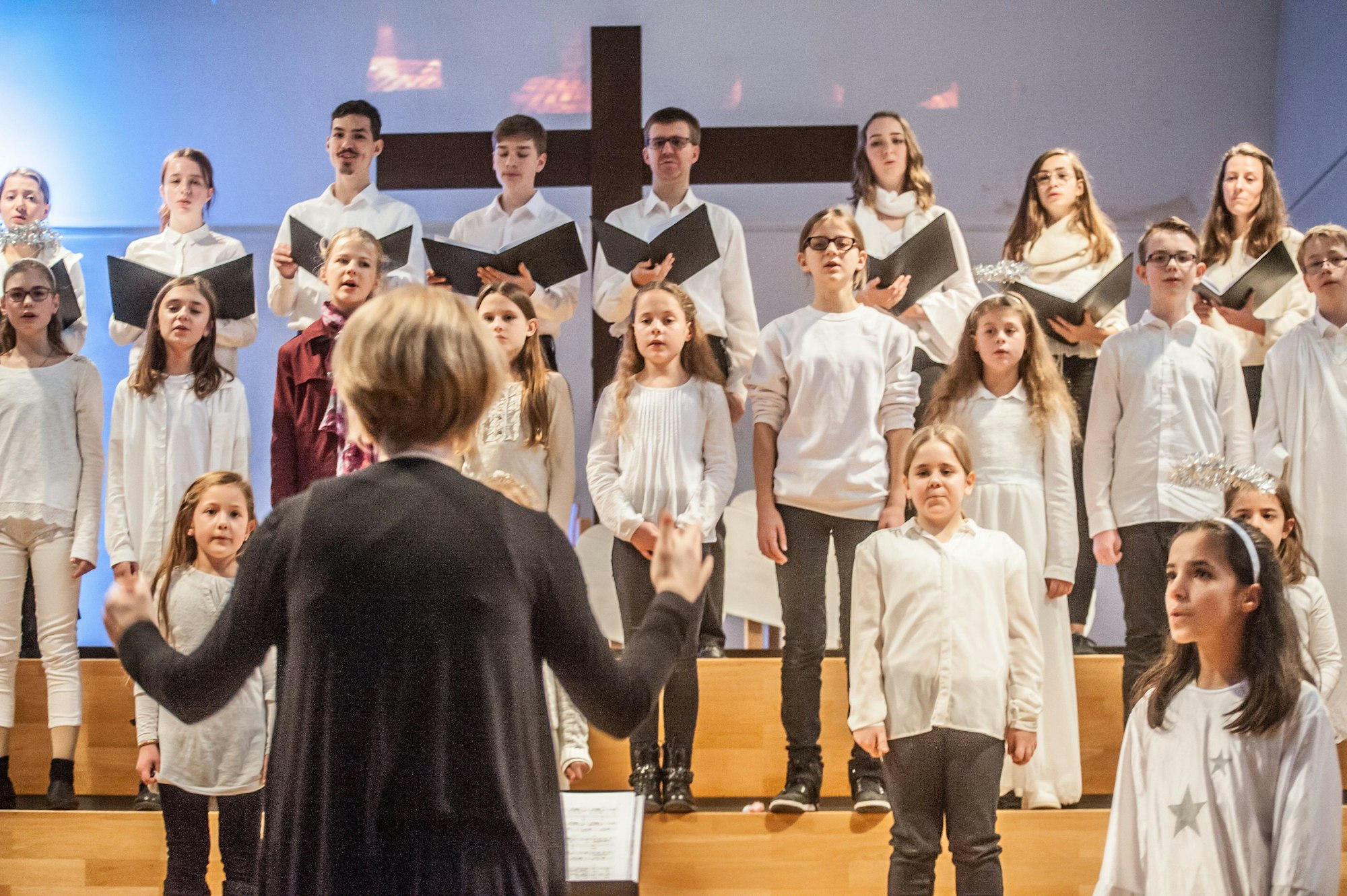 Der Kinder- und Jugendchor im Jahr 2018