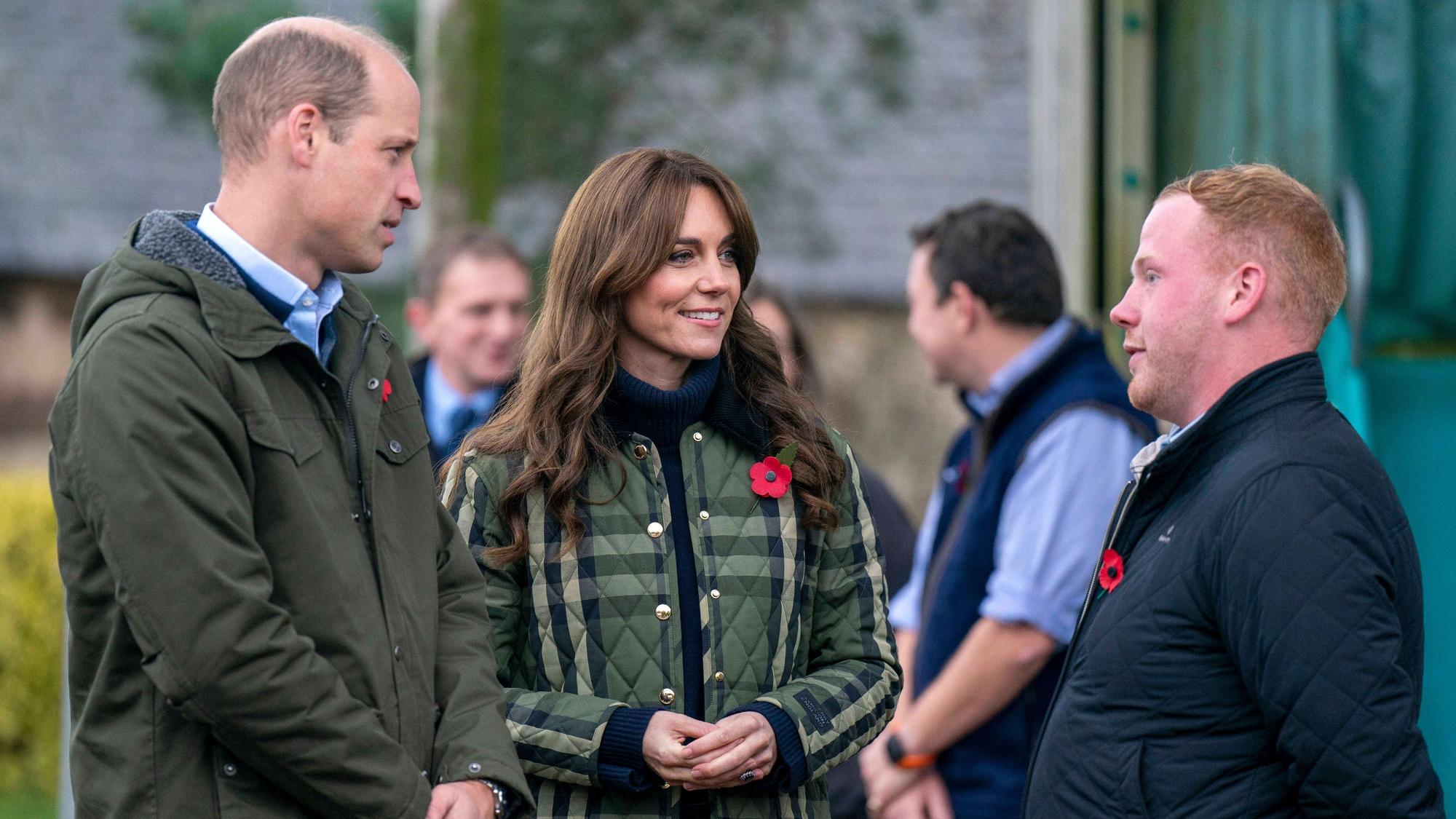 Prinz William und Prinzessin Kate bei einem öffentlichen Auftritt im November 2023.