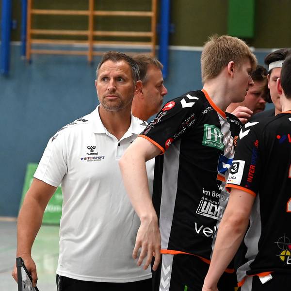10.08.2024, Handball-Bergische Panther-Mönchengladb
TR: Erwin Rainacker (Panther)
Foto: Uli Herhaus