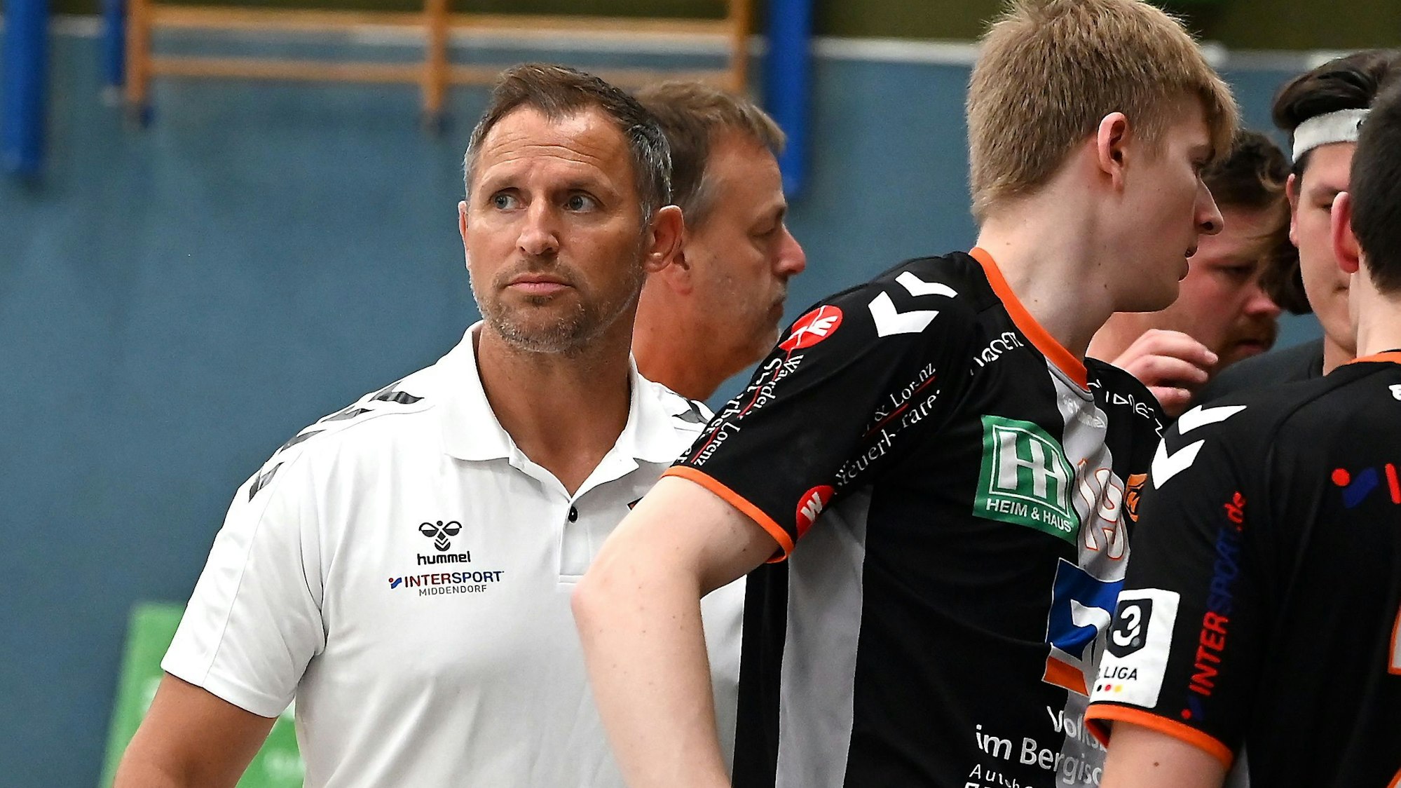 10.08.2024, Handball-Bergische Panther-Mönchengladb
TR: Erwin Rainacker (Panther)
Foto: Uli Herhaus