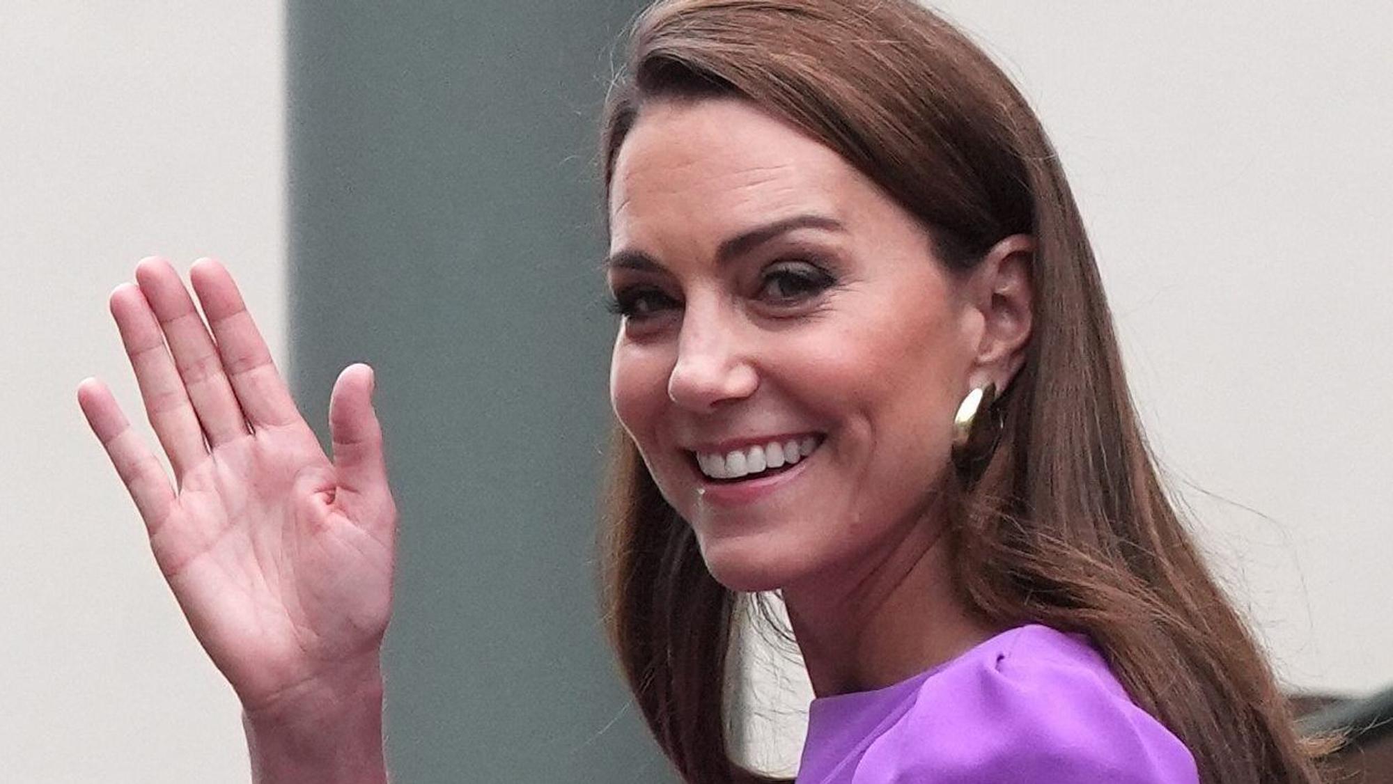 Prinzessin Kate bei ihrem Wimbledon-Auftritt im Juli.