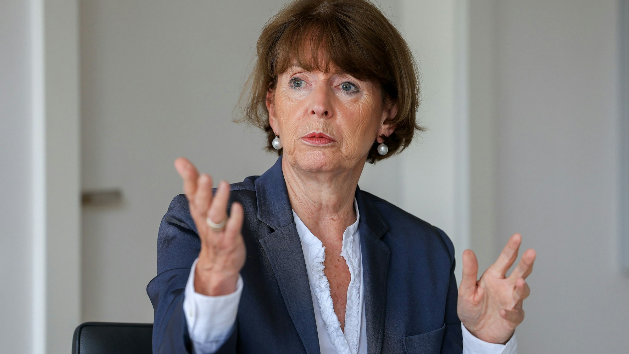 20.06.2024, Köln: Interview mit der Kölner Oberbürgermeisterin Henriette Reker.
Foto: Michael Bause