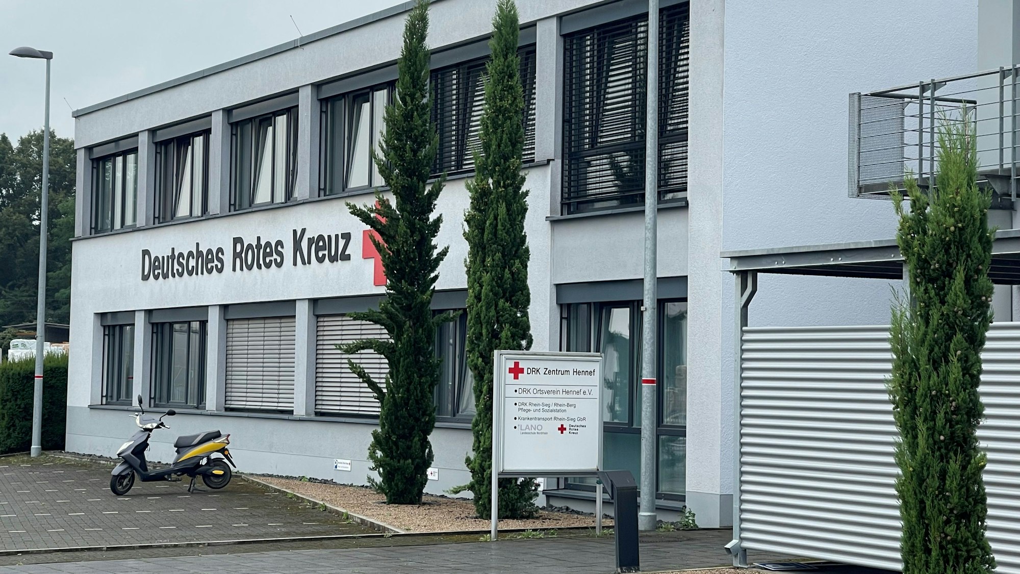 Der DRK-Standort in Hennef soll künftiger Notarzt-Standort werden.