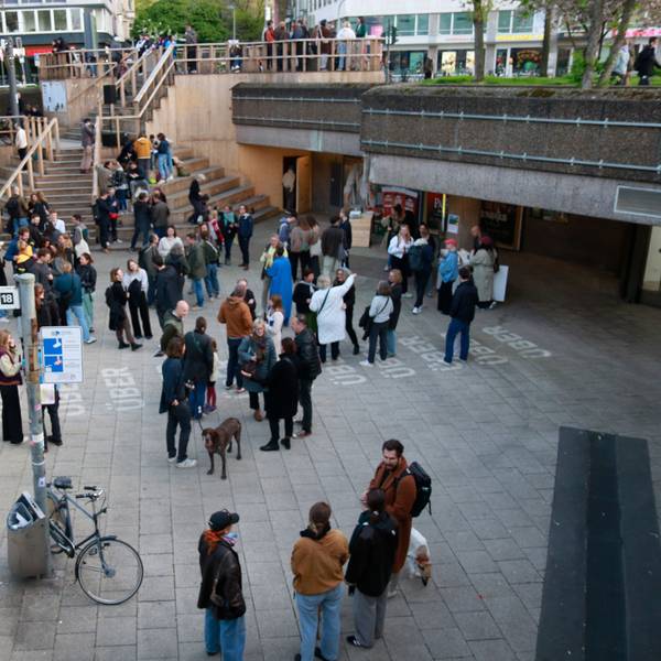 Die Holztreppe am Ebertplatz
