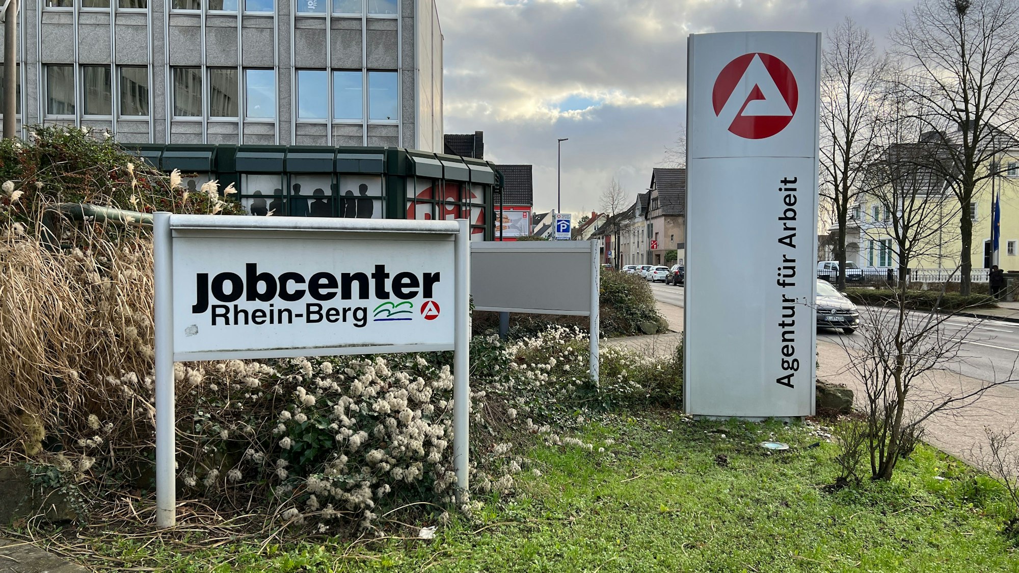 Der Sitz der Agentur für Arbeit in Bergisch Gladbach.