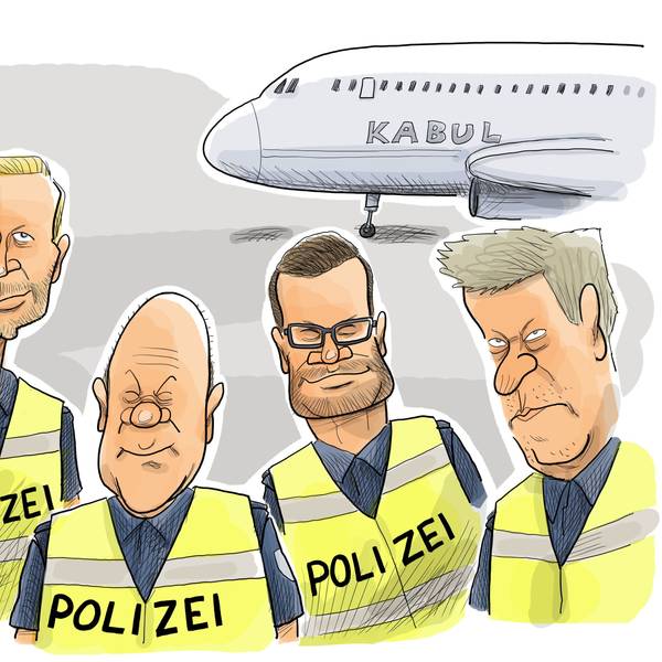 Neues Selfie der Fortschritte-bei-Abschiebungen-Koalition