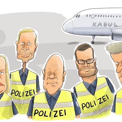 Neues Selfie der Fortschritte-bei-Abschiebungen-Koalition