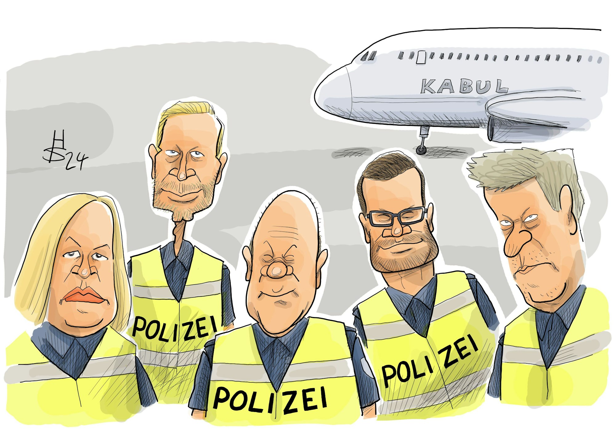 Neues Selfie der Fortschritte-bei-Abschiebungen-Koalition