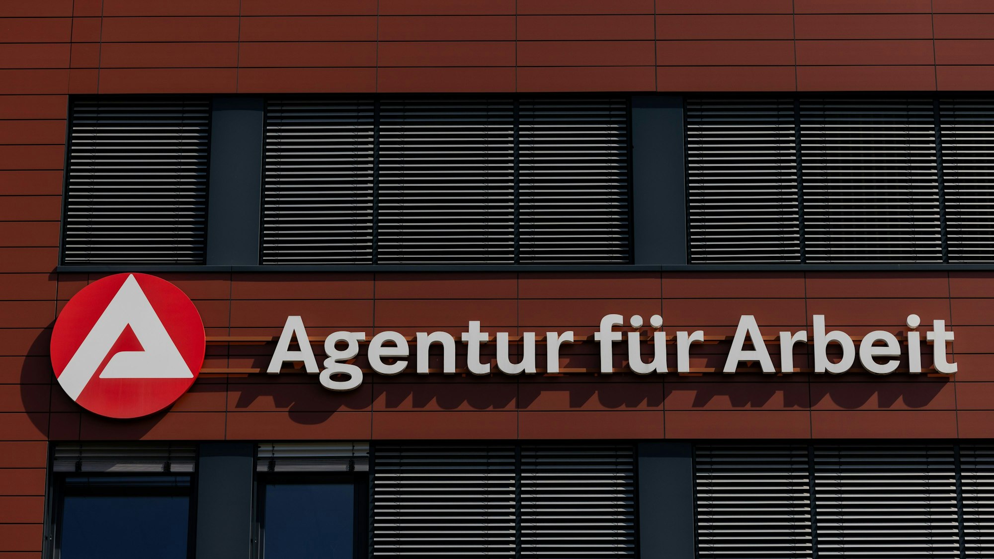 Blick auf die Agentur für Arbeit.
