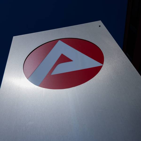 Das Bild zeigt das Symbol der Agentur für Arbeit.
