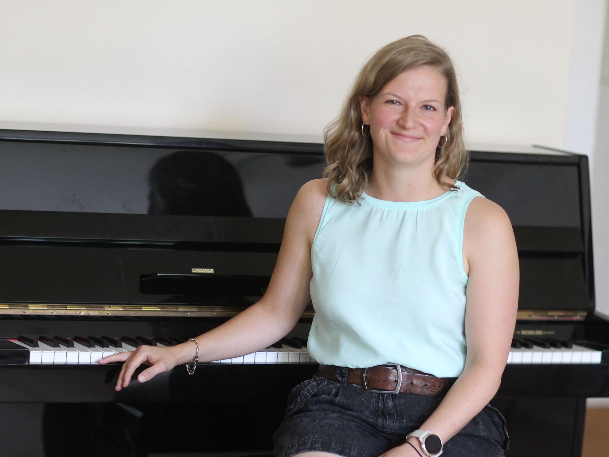 Swantje Rietz-Wildenberg leitet seit drei Jahren die Musikschule in Neunkirchen-Seelscheid.