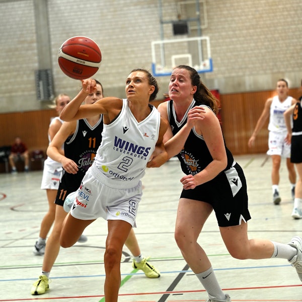 30.08.2024, Basketball-Wings Leverkusen - Rhöndorf
links: Cassidy Mihalko (Wings)
Foto: Uli Herhaus