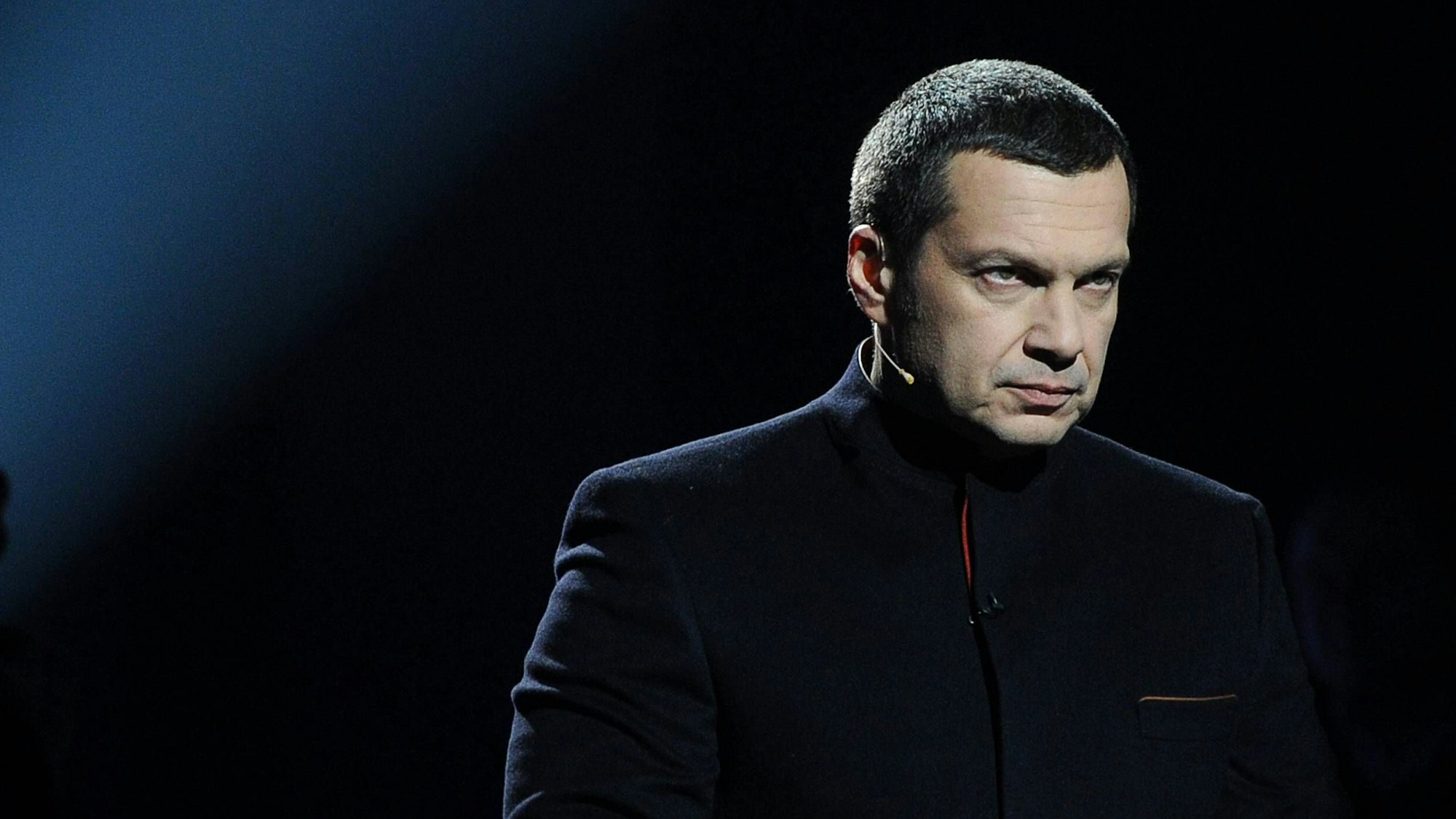 Der russische TV-Moderator Wladimir Solowjow hat einen Rücktritt Wladimir Putins ins Spiel gebracht. (Archivbild)