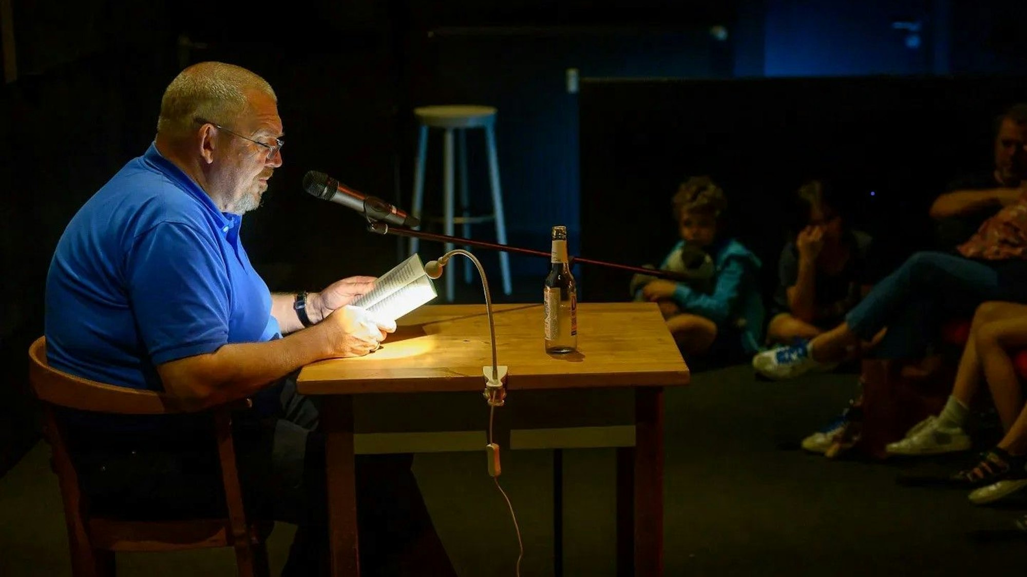 Dietmar Bär auf dem ersten Kinder- und Jugendbuchtag.
