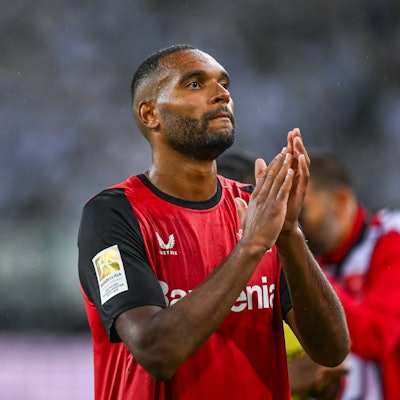 Jonathan Tah von Bayer 04 Leverkusen nach dem Bundesligaspiel bei Borussia Mönchengladbach