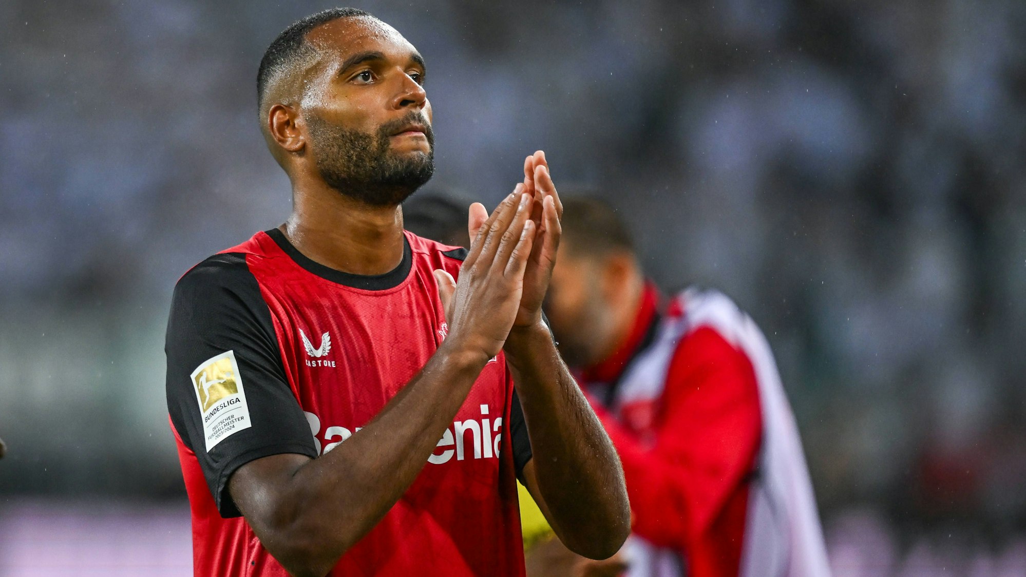 Jonathan Tah von Bayer 04 Leverkusen nach dem Bundesligaspiel bei Borussia Mönchengladbach