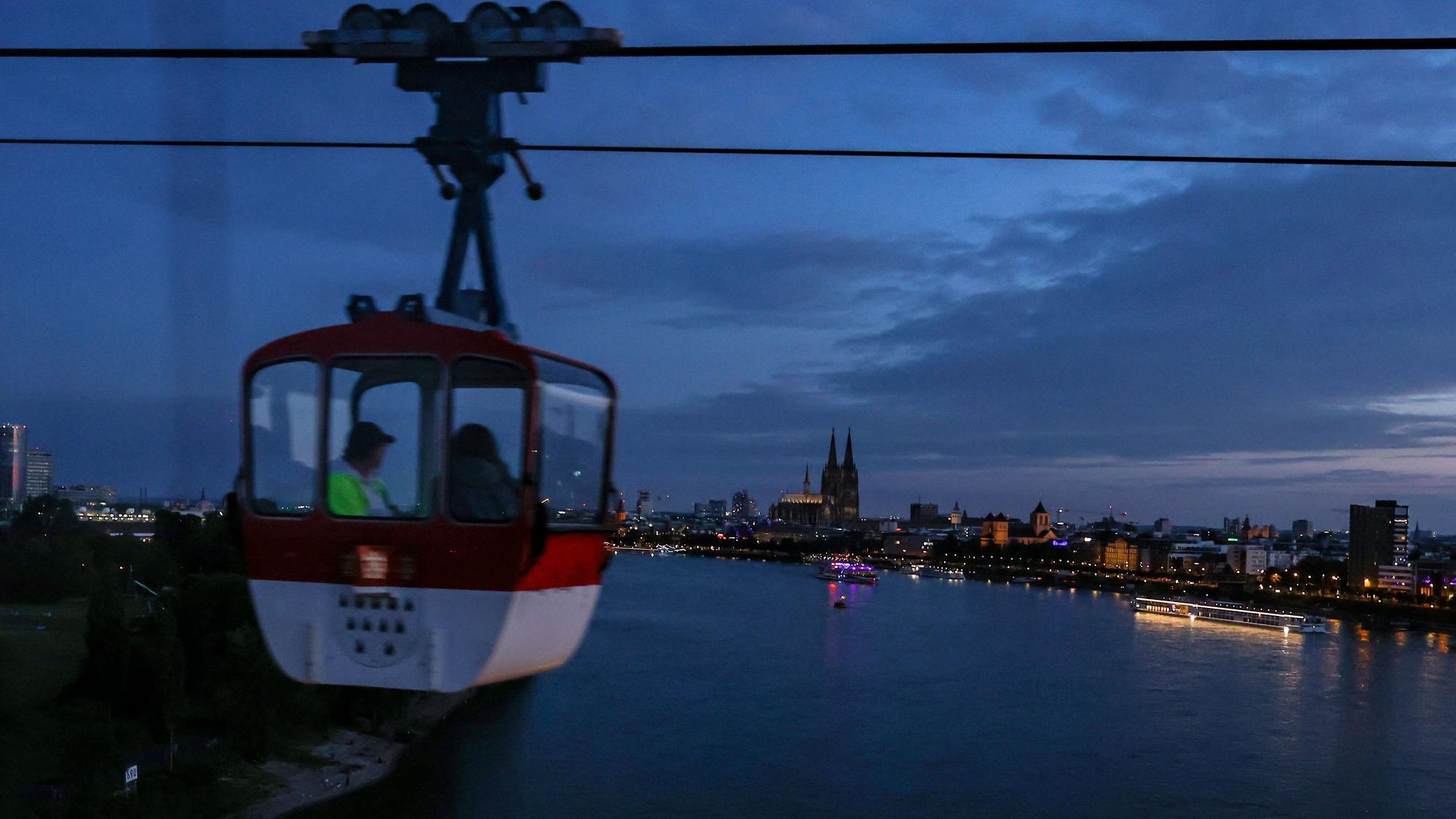 Samstag ist die Gelegenheit, länger mit der Seilbahn über den Rhein zu gondeln.
