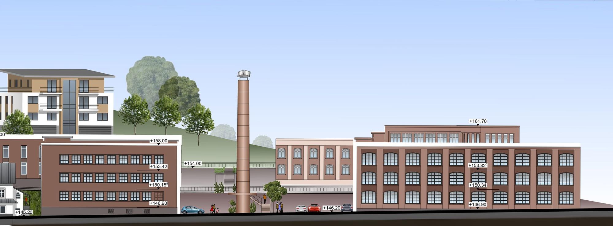 Visualisierung Hubertuspark in Engelskirchen-Ründeroth