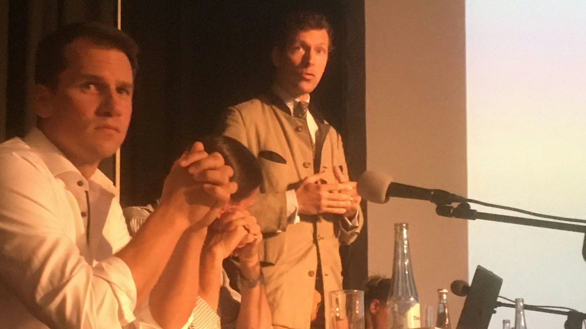 Der Forstbesitzer Maximilian Graf von Nesselrode spricht.