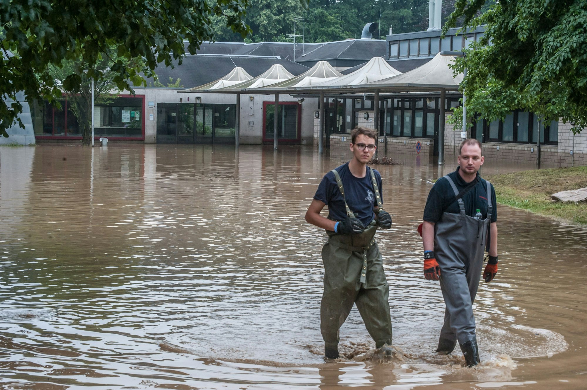 Nach dem 10. Juni 2018 sah es so aus an der Paul-Klee-Schule.