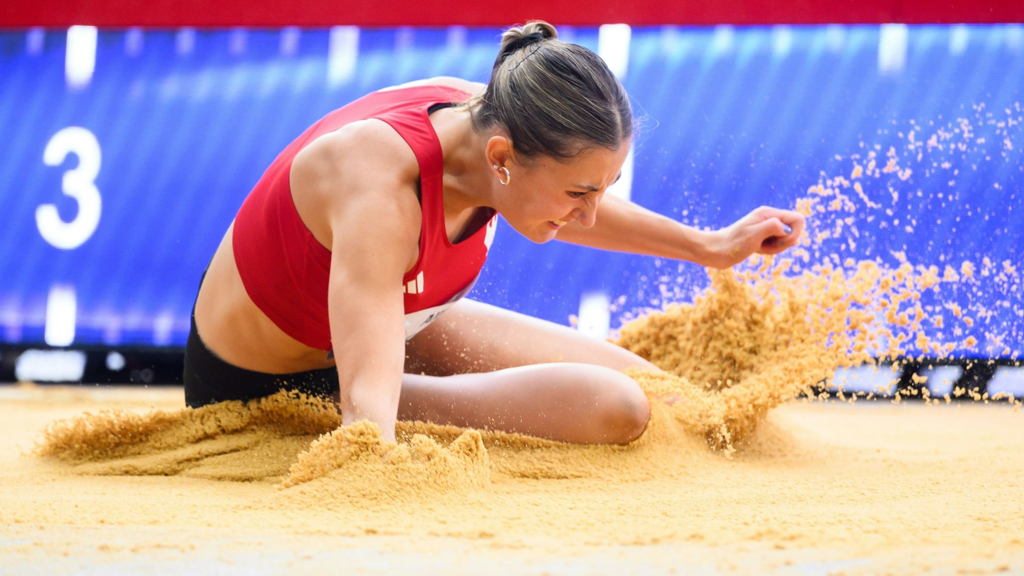 Weitsprung T38, Frauen, Finale, Nele Moos