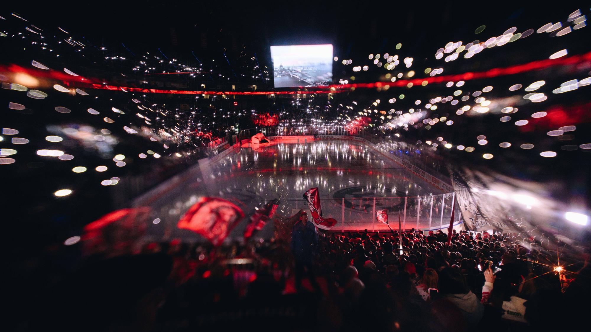 Die Kölner Haie erzielten zuletzt in der Lanxess-Arena einen Schnitt von 16.993 Besuchern pro Hauptrundenspiel - Europarekord.
