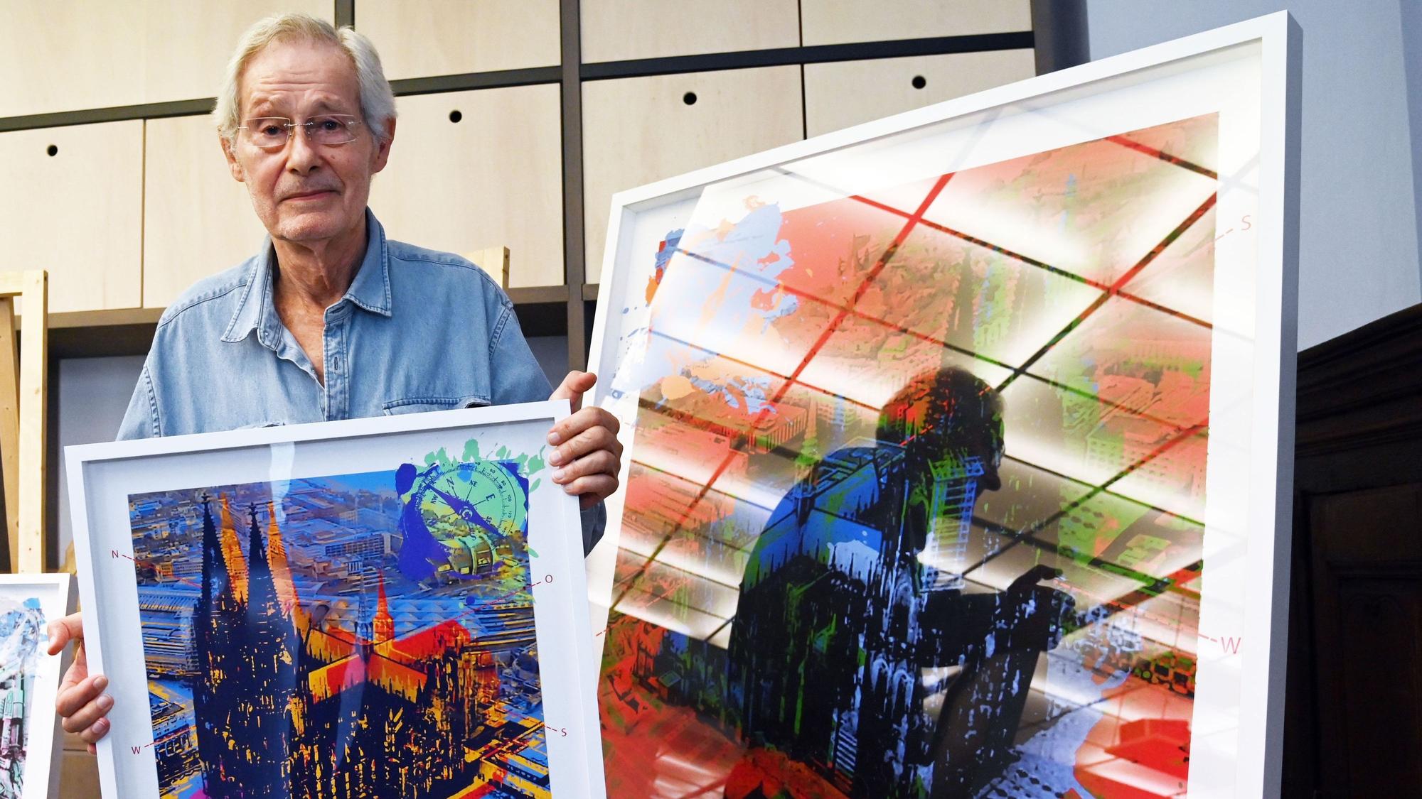 Kölscher Warhol: Hans-Jürgen Kuhl unterstützt den ZDV