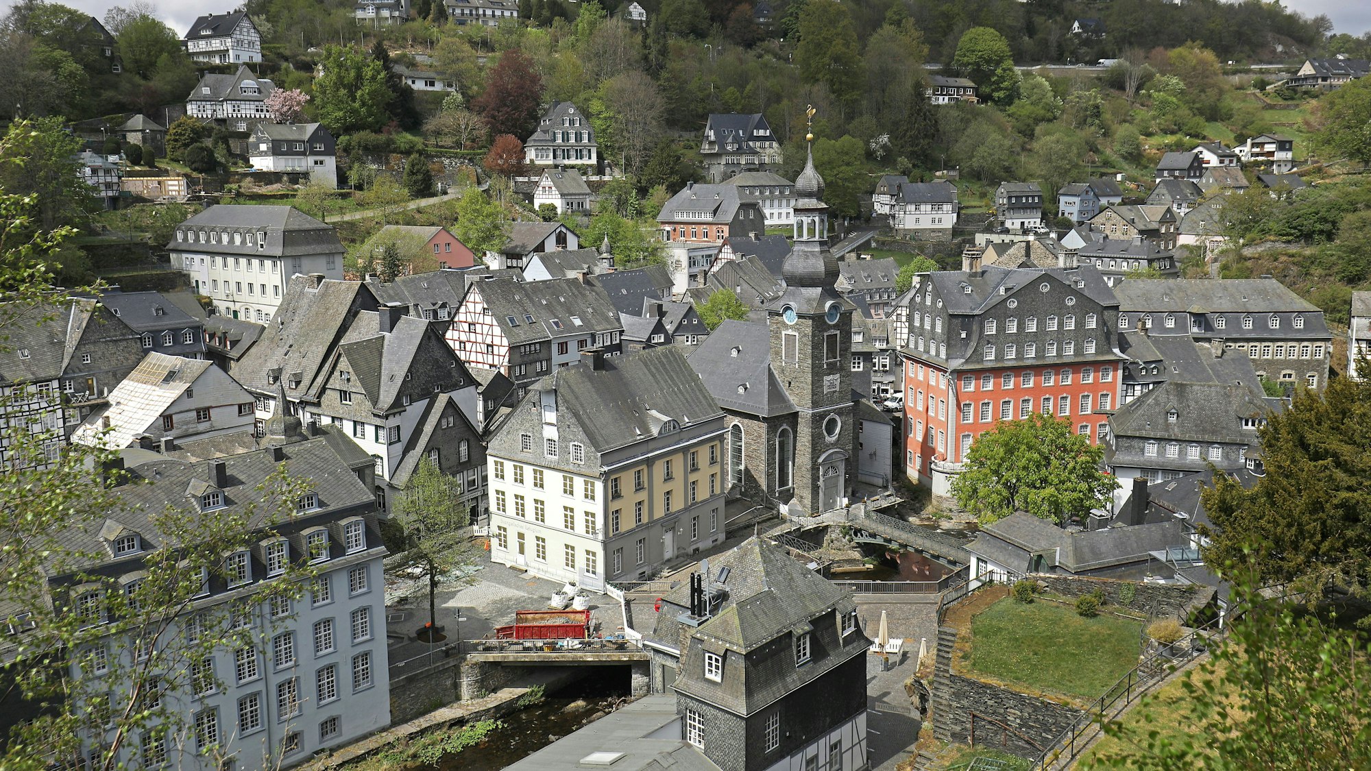 Stadtansicht von Monschau