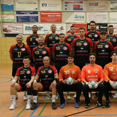 Mannschaftsfoto des TV Palmersheim in der Saison 2024/25.