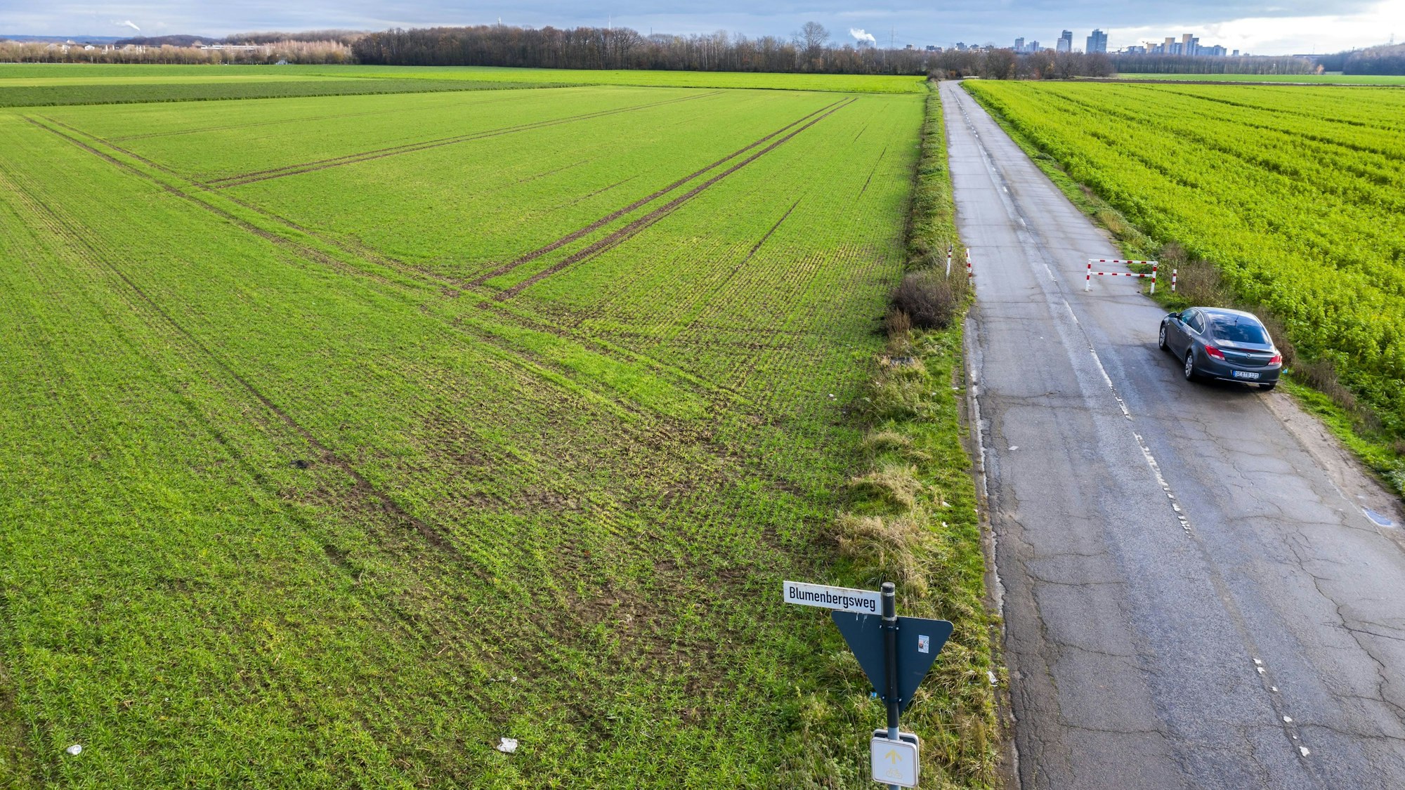 Ackerflächen im Kölner Norden