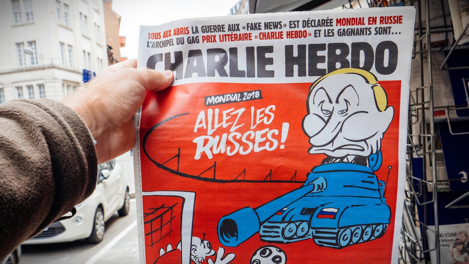 Die französische Satirezeitschrift hat mit einer Karikatur für große Wut in Frankreich gesorgt. (Archivbild)