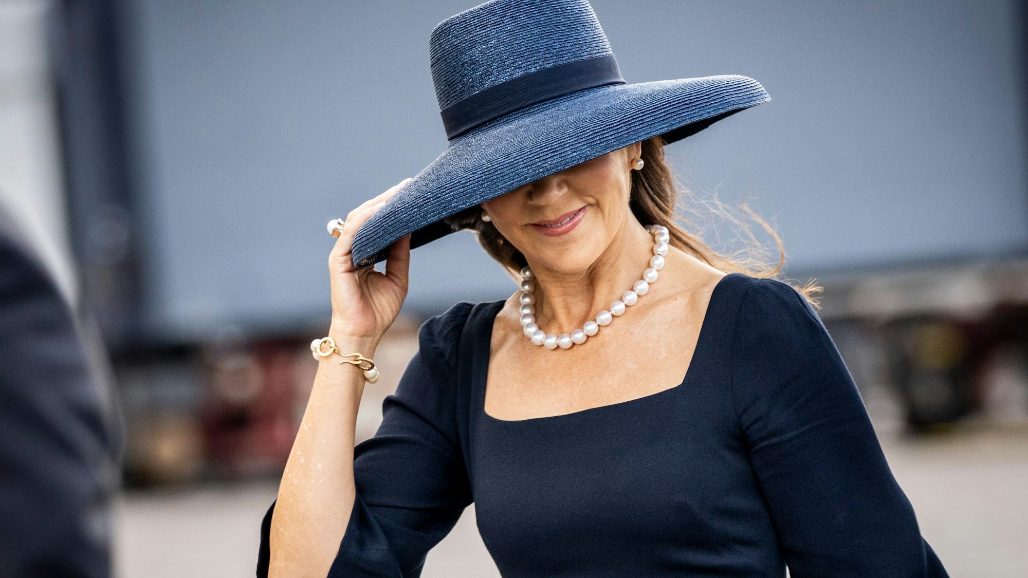 Dänemarks Königin Mary bei der Parade im Rahmen der Gedenkfeier zum Tag der dänischen Flagge auf dem Christiansborg Palace Square.