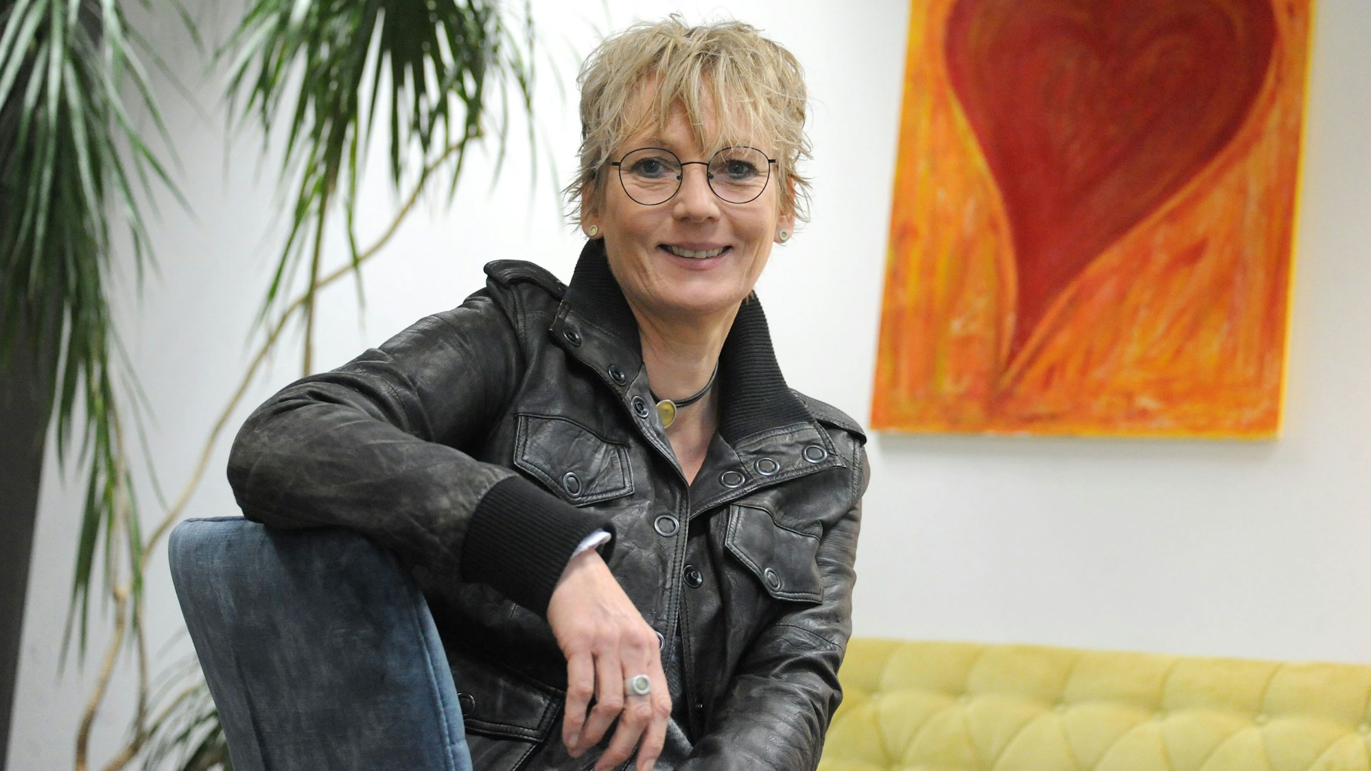 Anja Haussels vom Frauen-Zimmer Burscheid.