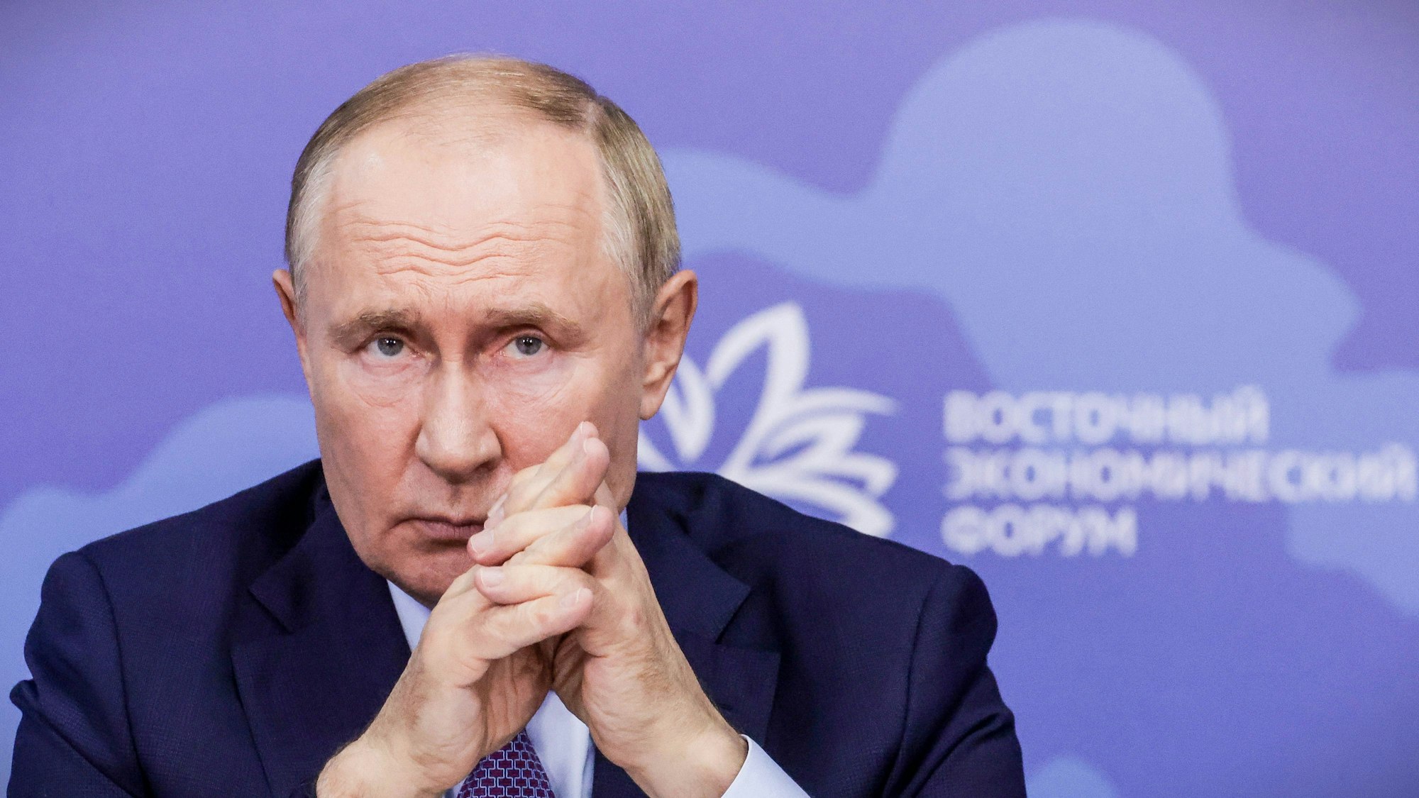 Kremlchef Wladimir Putin bei einem Wirtschaftsforum in Wladiwostok.