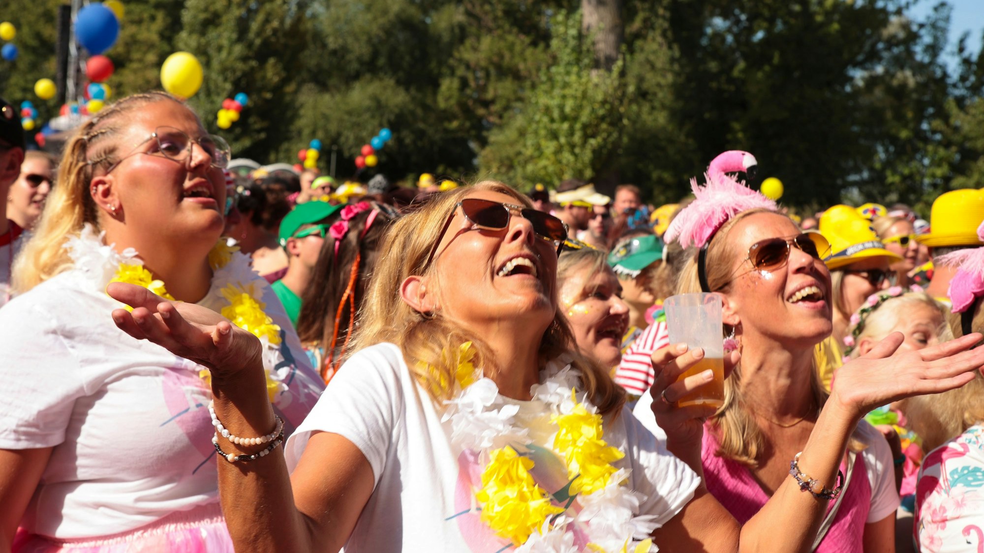 07.09.2024, Köln: Jeck im Sunnesching