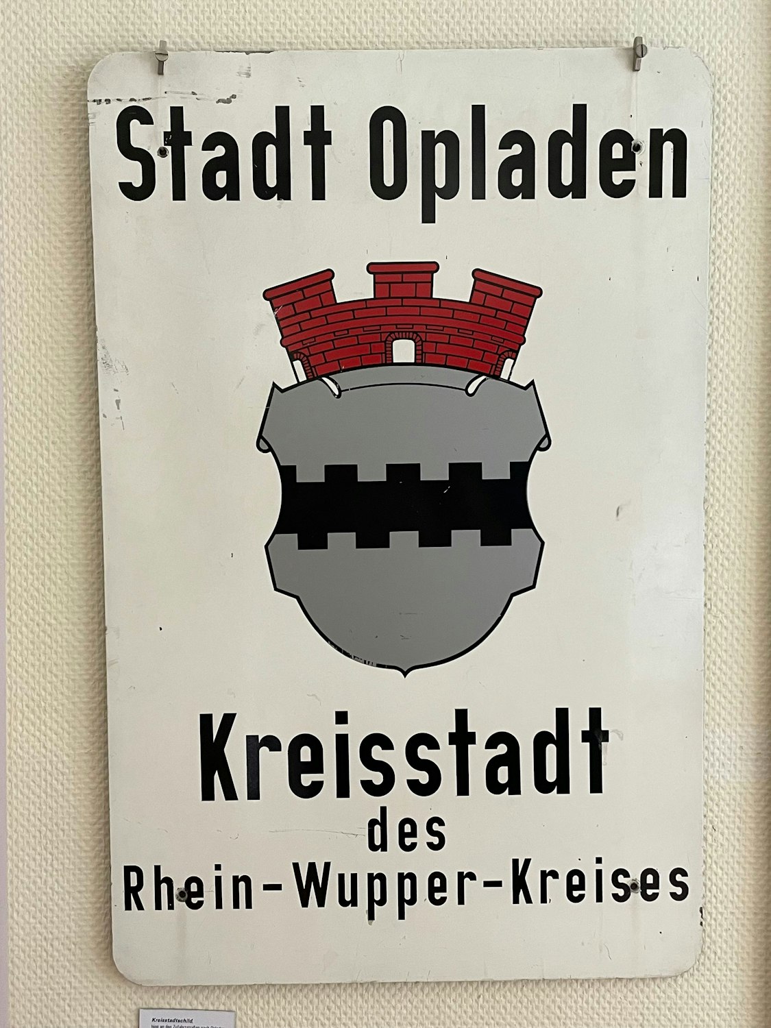 Opladen war bis zum 1. Januar 1975 Kreisstadt des Rhein-Wupper-Kreises.