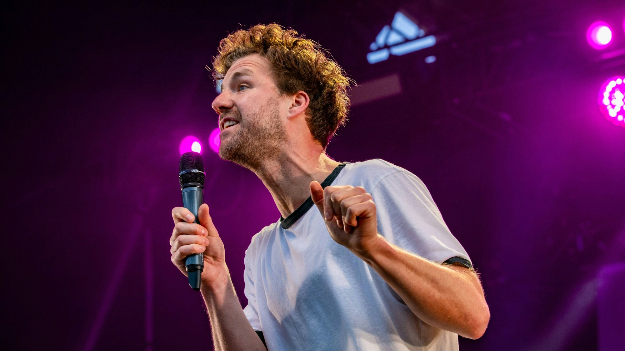 Luke Mockridge bei einem Auftritt im Mai 2024.