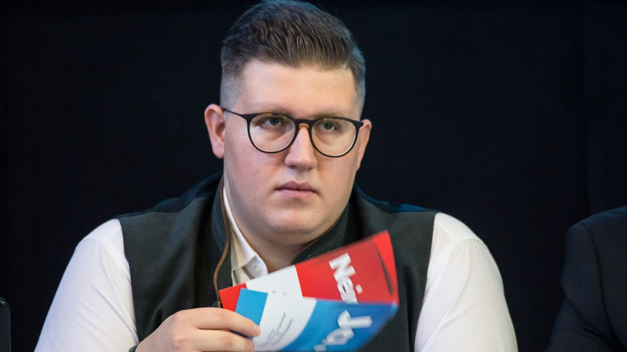 Maximilian Müger, bislang hessischer Landtagsabgeordneter der AfD.