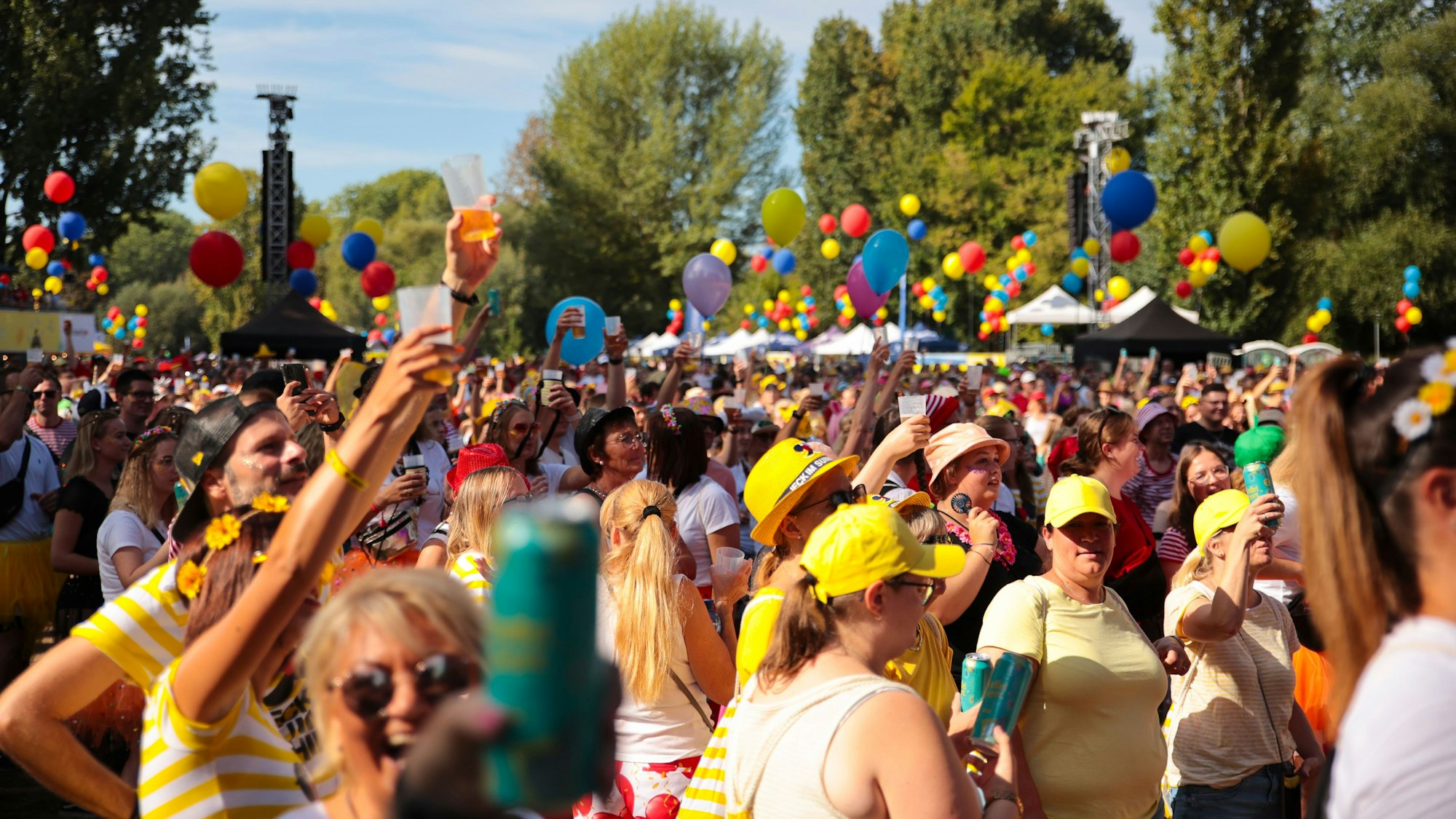 07.09.2024, Köln: Jeck im Sunnesching:Foto:Dirk Borm