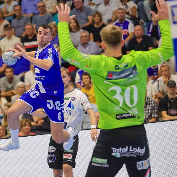 Milos Vujovic war mit insgesamt fünf Treffern, darunter ein Siebenmeter, maßgeblich am Sieg des VfL Gummersbach beteiligt.