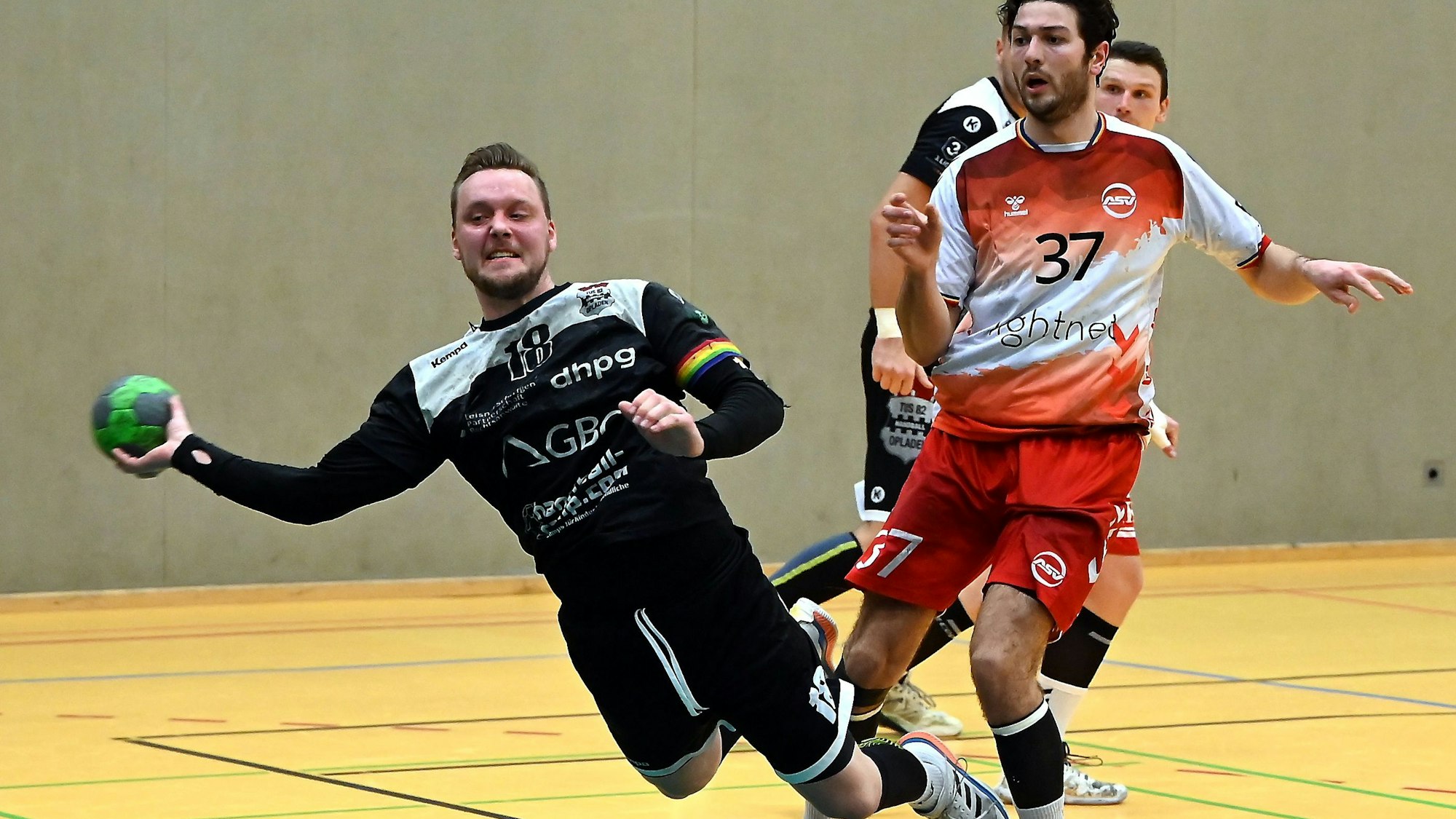 04.02.2023, Handball-Tus Opladen-Hamm
links: Jan Jagieniak (Opladen)
Foto: Uli Herhaus