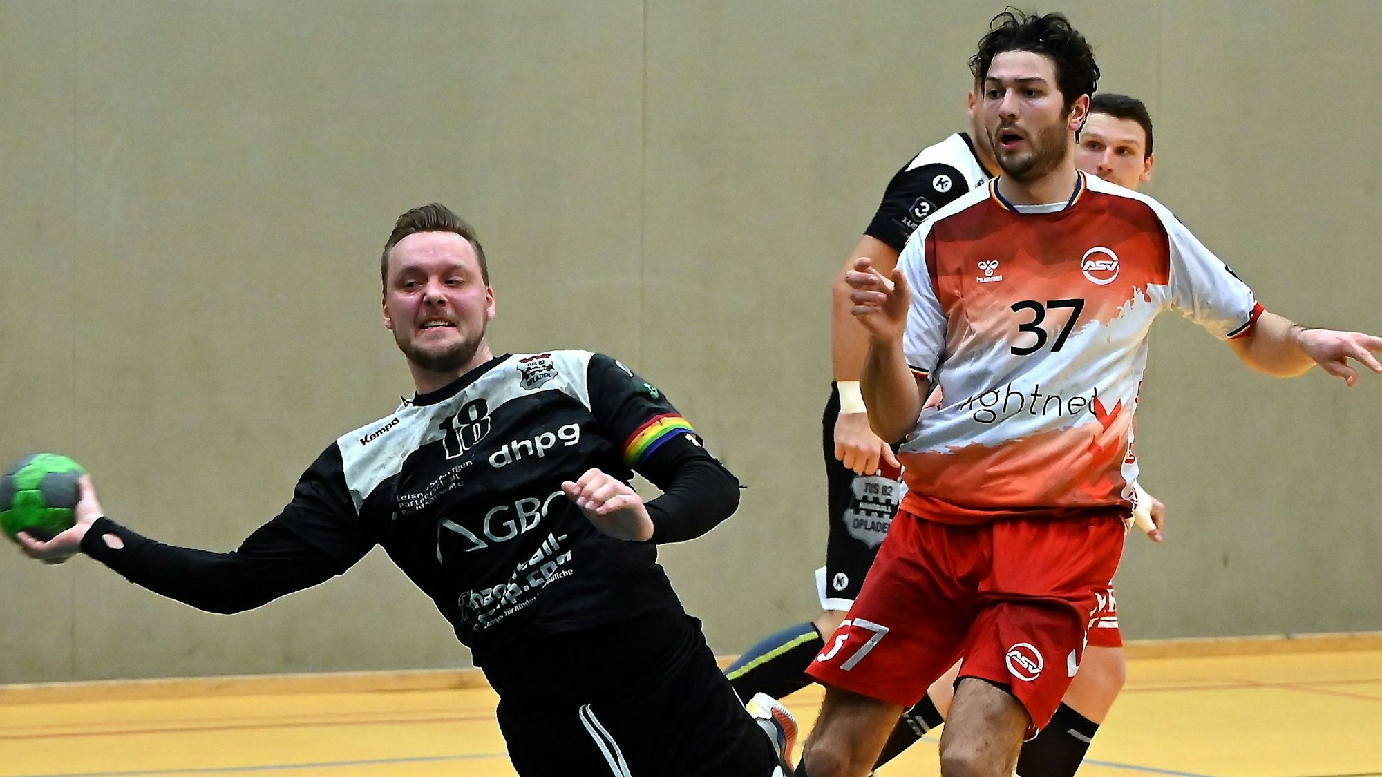 04.02.2023, Handball-Tus Opladen-Hamm
links: Jan Jagieniak (Opladen)
Foto: Uli Herhaus