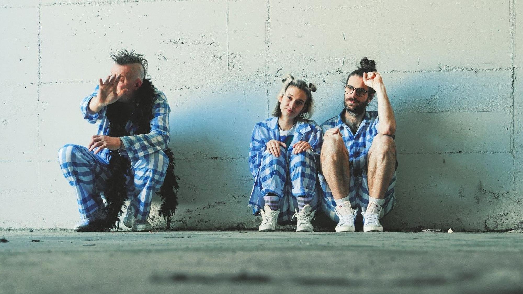 Fortuna Ehrenfeld, das sind: Martin Bechler (v.l.), Leonie Geisler und Jannis Bentler.